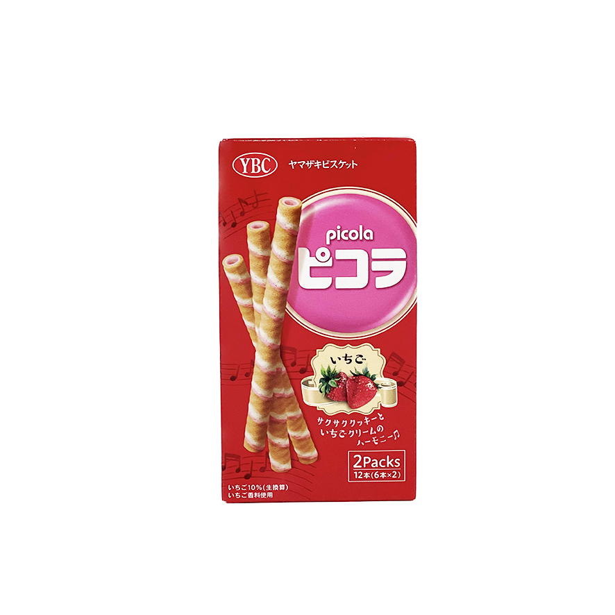 夹心饼干棒 草莓味 Fl 58,8g YBC 日本