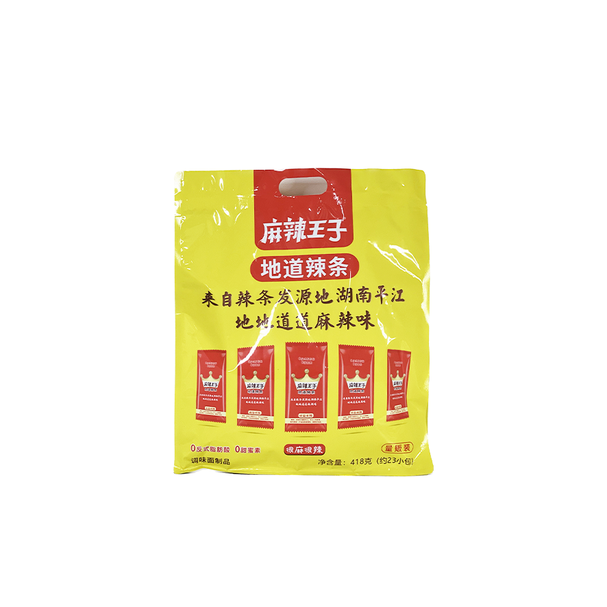 Bäst Före: 2023.04.05 Snacks Latiao Hot Spicy 418g MLWZ Kina