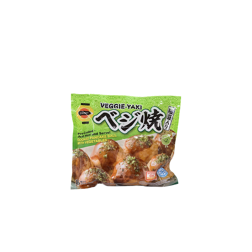 Takoyaki vegan 480G(16PC) J-BASKET Japan