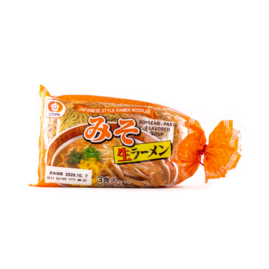 Ramen Noodles Miso Flavor Frozen 477g Japan