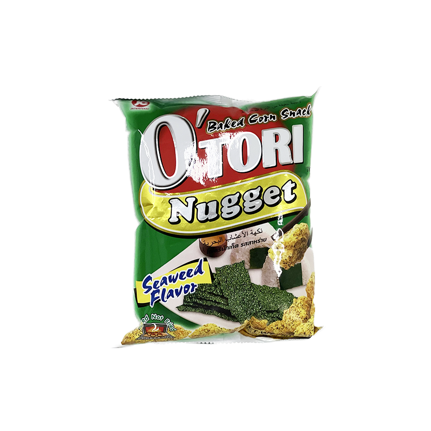 Majssnacks Nugget Sjögräs Smak 50g O'Tori Thailand