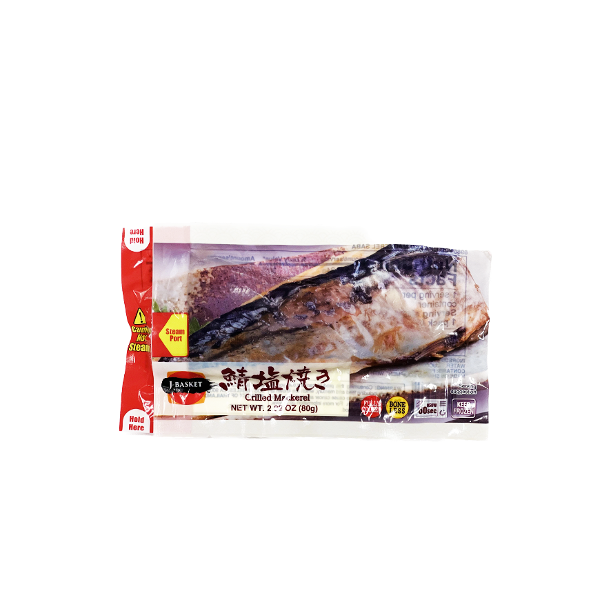烤鲭鱼片 80g J-Basket 日本