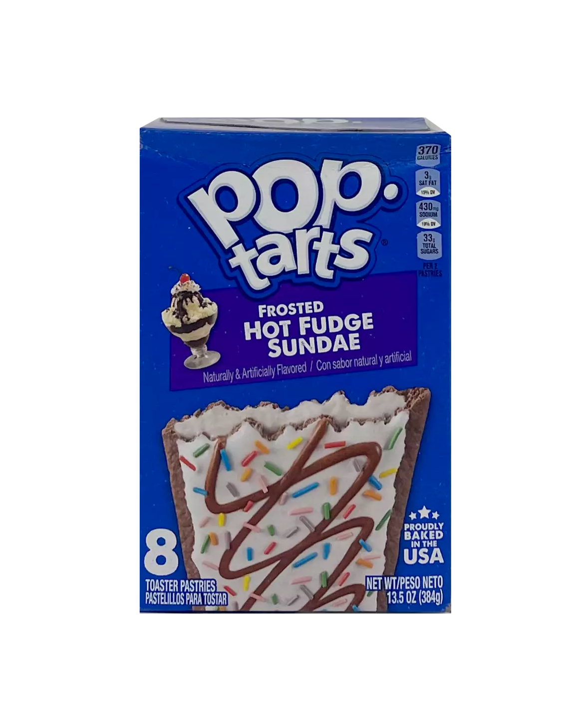 Kellogg's Pop Tarts First Hot Fudge Sundae 384g Kellogg's USA