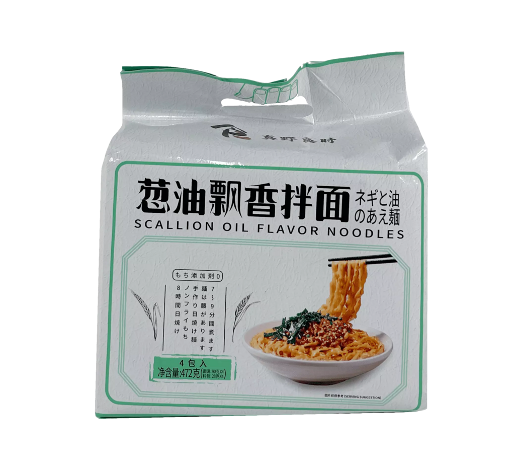 Instant Noodle With Scallion Oil Flavour 472g China