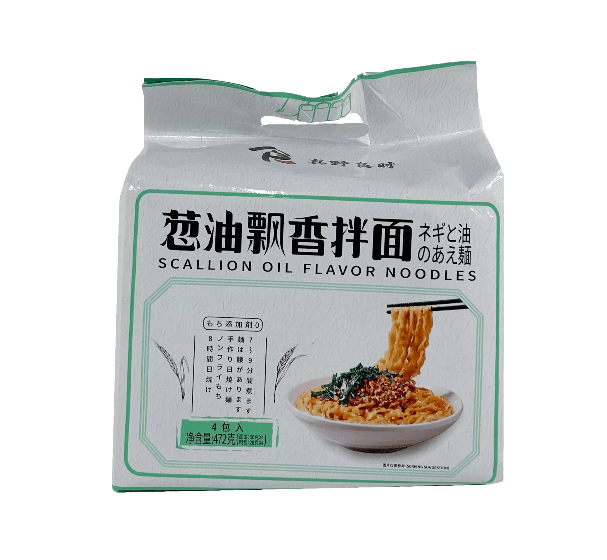 Instant Noodle With Scallion Oil Flavour 472g China