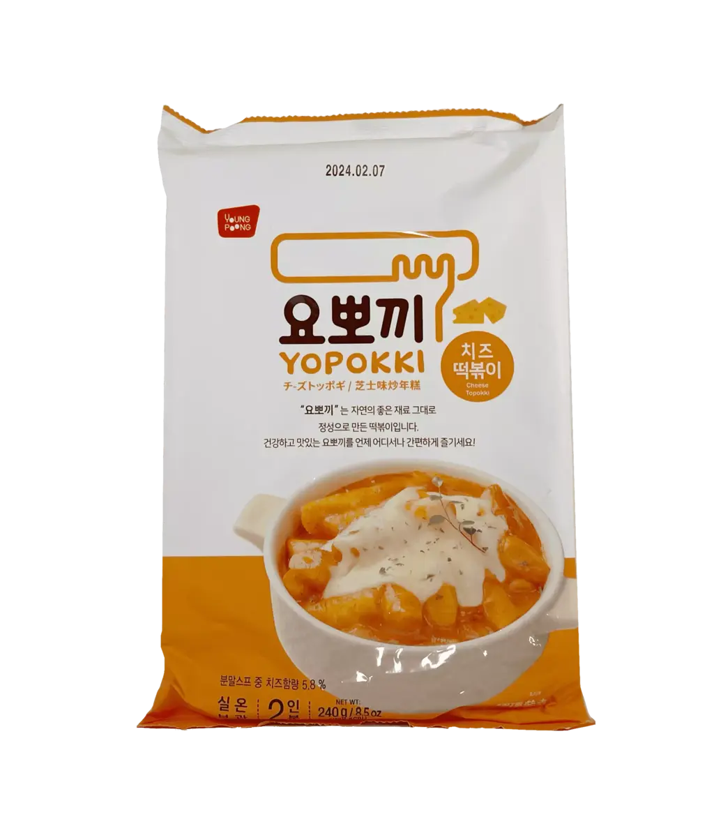 Snabb Riskaka Cheese Smak 240g Yopokki Korea
