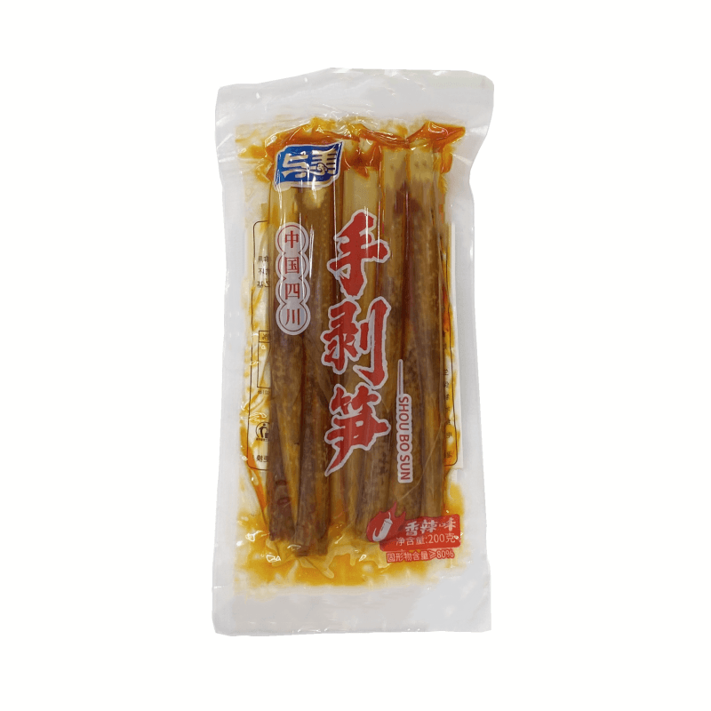Bambuskott Med Spicy Smak 200g Yumei Kina