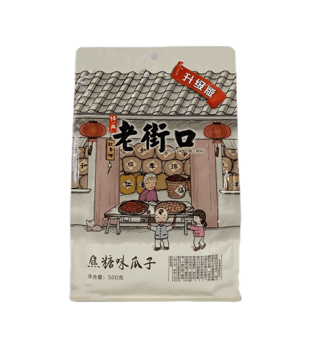 焦糖味瓜子 500g 老街口 中国