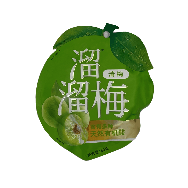 Snacks Gröna Plommon Med Ome Smak 60g Liu Liu Kina