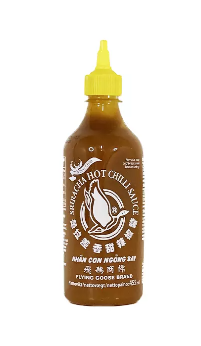 Sriracha Yellow Chili Sauce 455ml Flying Goose Thailand