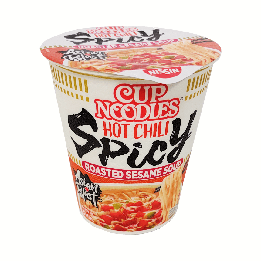 Snabbnudlar Hot Chilli Spicysmak Roasted sesame Soup  66g Nissin