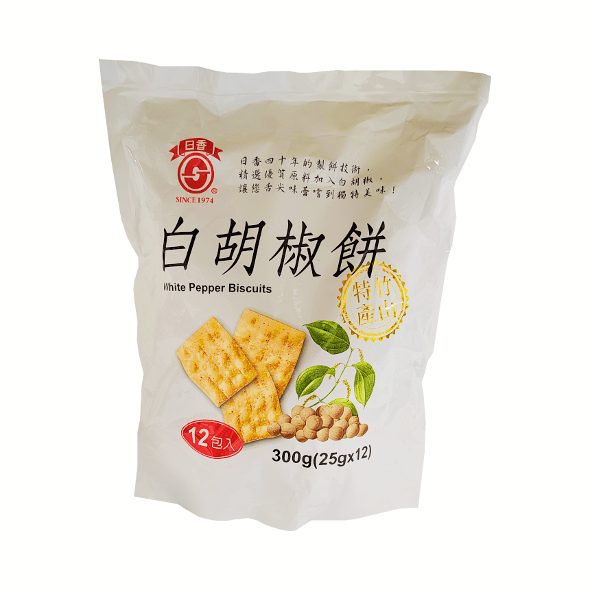 白胡椒饼 300g 日香 台湾