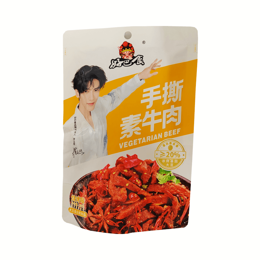Snacks Vegetarian Beef With BBQ Flavour 180g HBS China