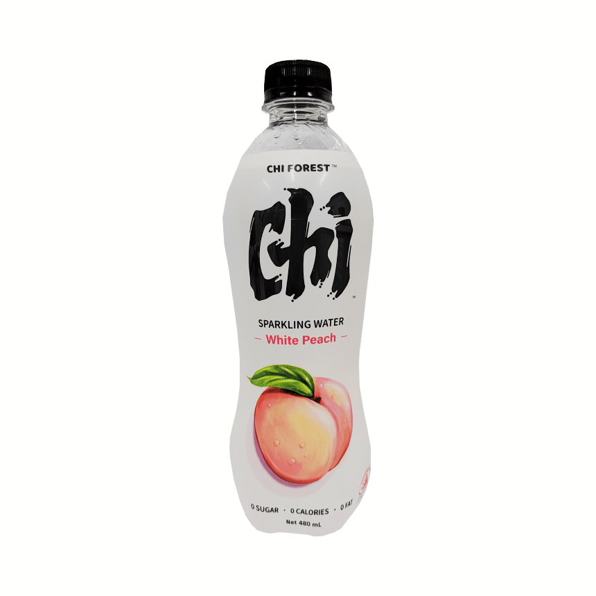 Carbonated Water With Peach Flavuor 480ml/bottle Yuan Qi Sen Lin China