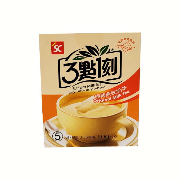 Instant Milk Tea Original 5x20g/Box 3:15PM Taiwan