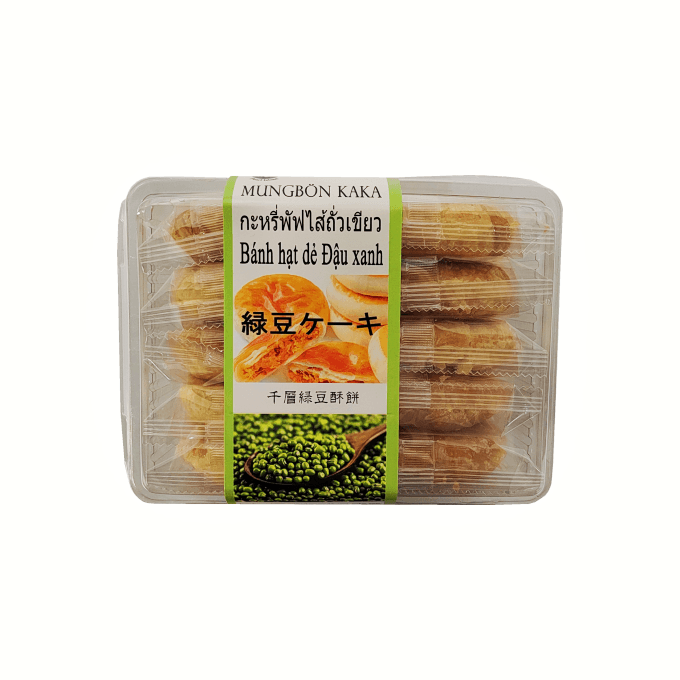 千层酥饼 绿豆味 400g 趣可香 中国