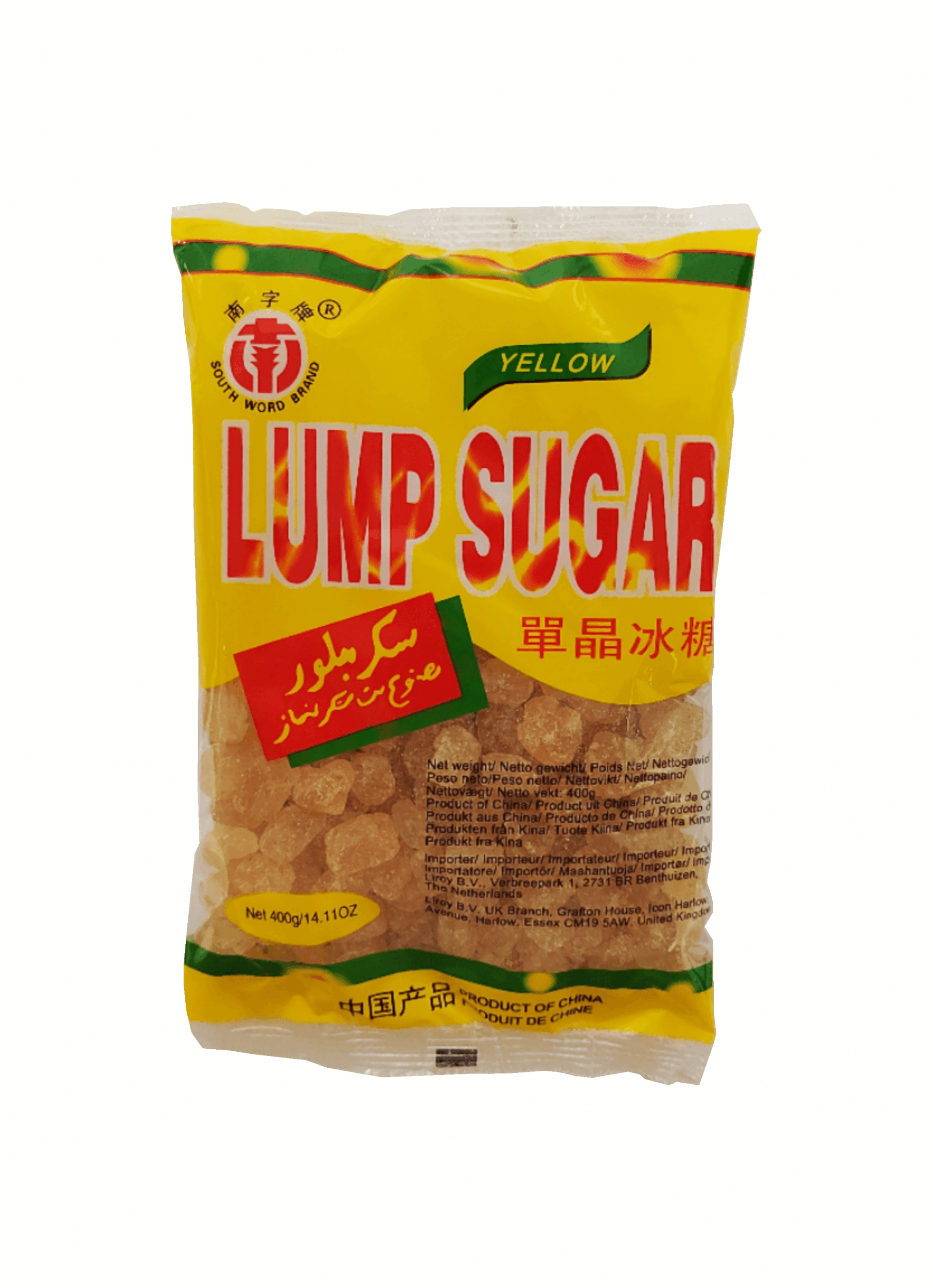 黄单晶冰糖 400g Lump 中国