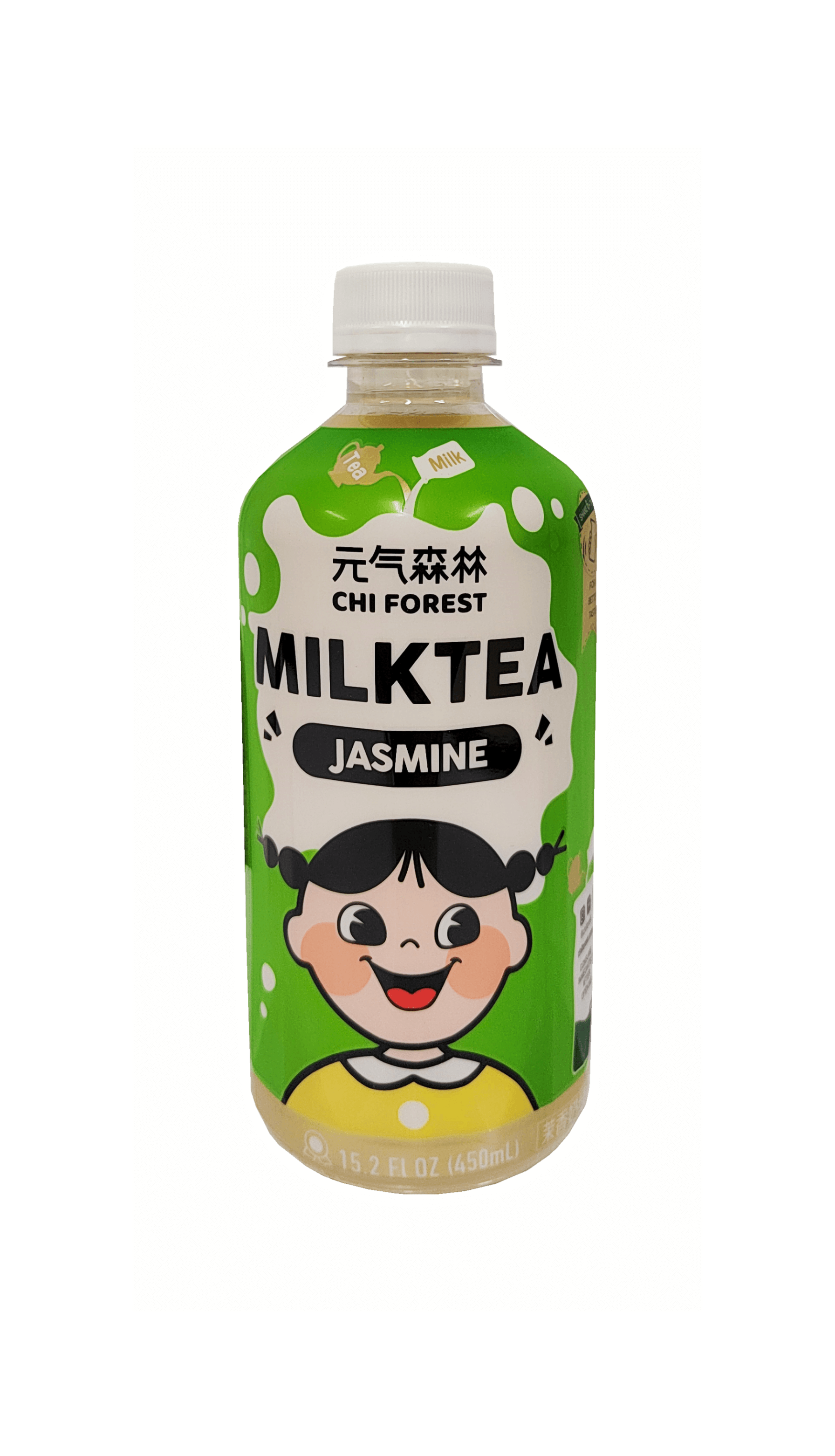 Mjölkte-Jamine/Grönte Smak 450ml Yuan Qi Sen Lin Kina