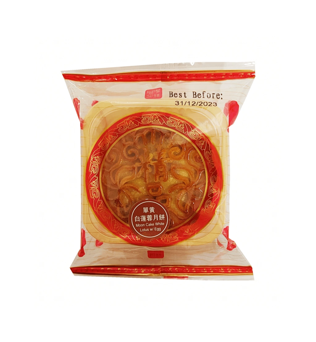 月饼 单黄白莲蓉口味 100g 月伴皇庭 中国
