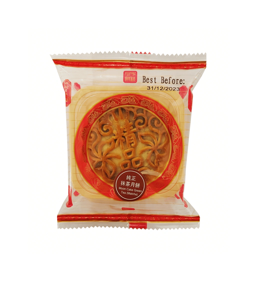月饼 纯正抹茶口味100g 月伴皇庭 中国