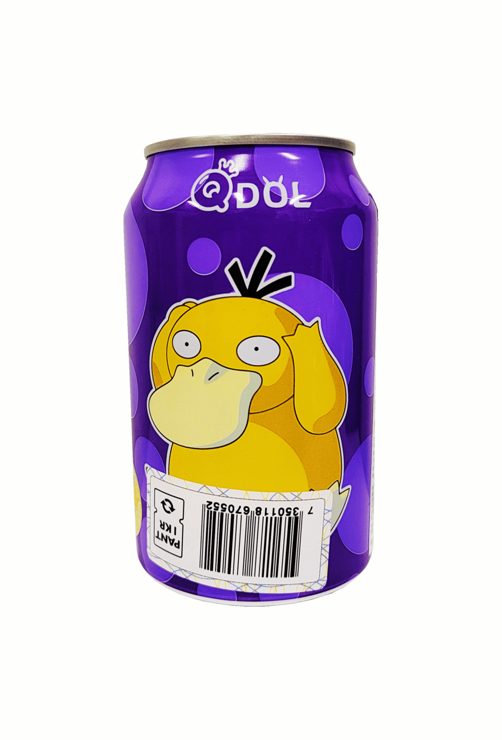 气泡水 葡萄风味 330ml 宠物小精灵 QDOL Pokemon 中国