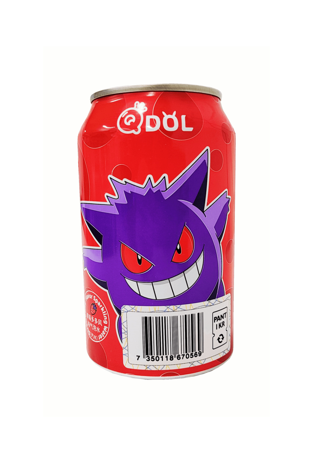 Soda Strawberry Flavour 330ml QDOL Pokemon 330ml China