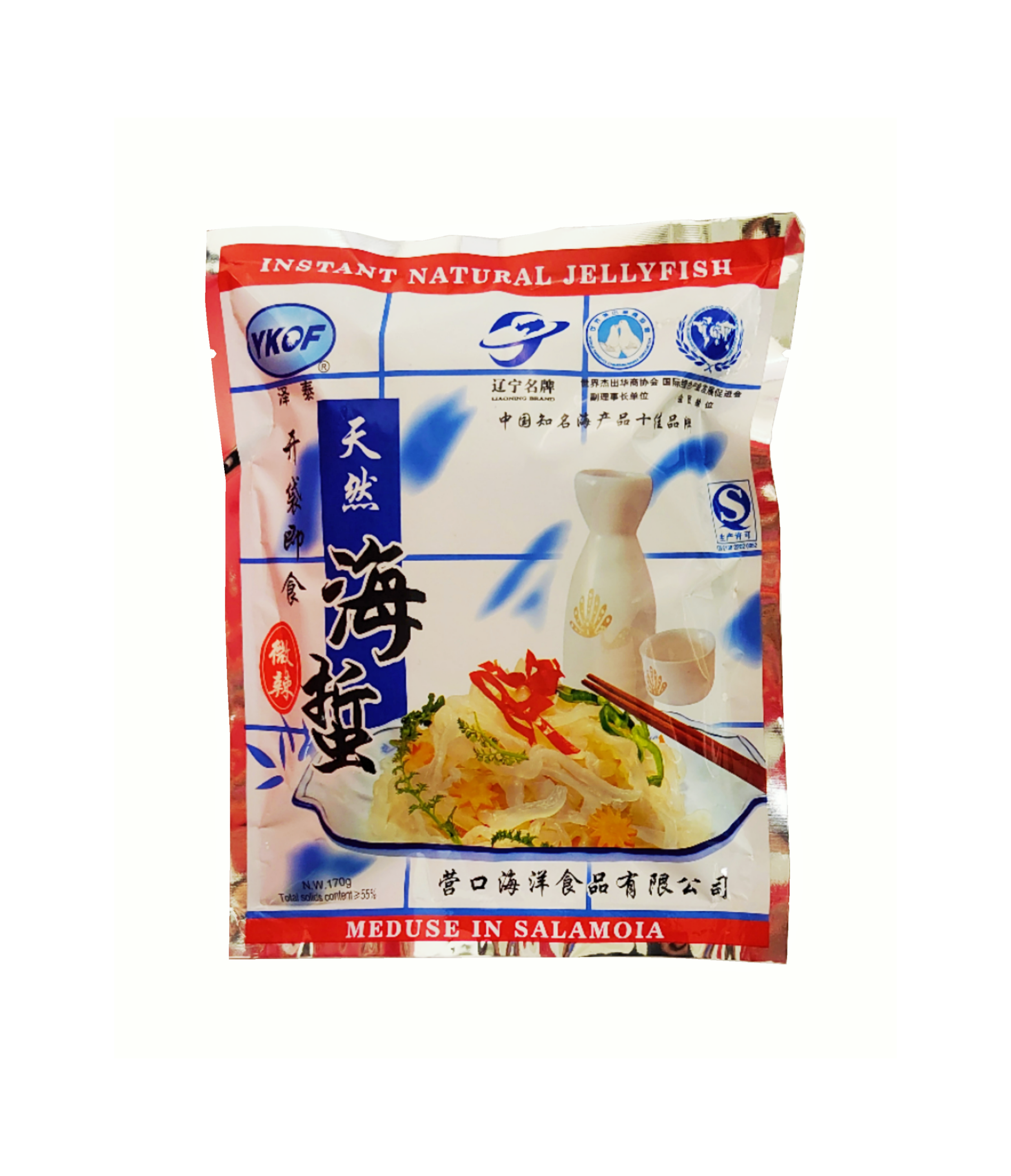 Fish Jellyfish/Jellyfish Spicy 170g YKOF China