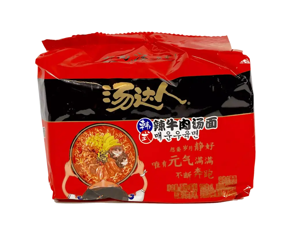 韩式辣牛肉汤面  汤达人 120gx5pcs/包 汤大师 中国