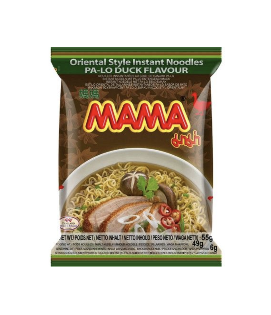 方便面 Pa-Lo 鸭风味 55g Mama 泰国