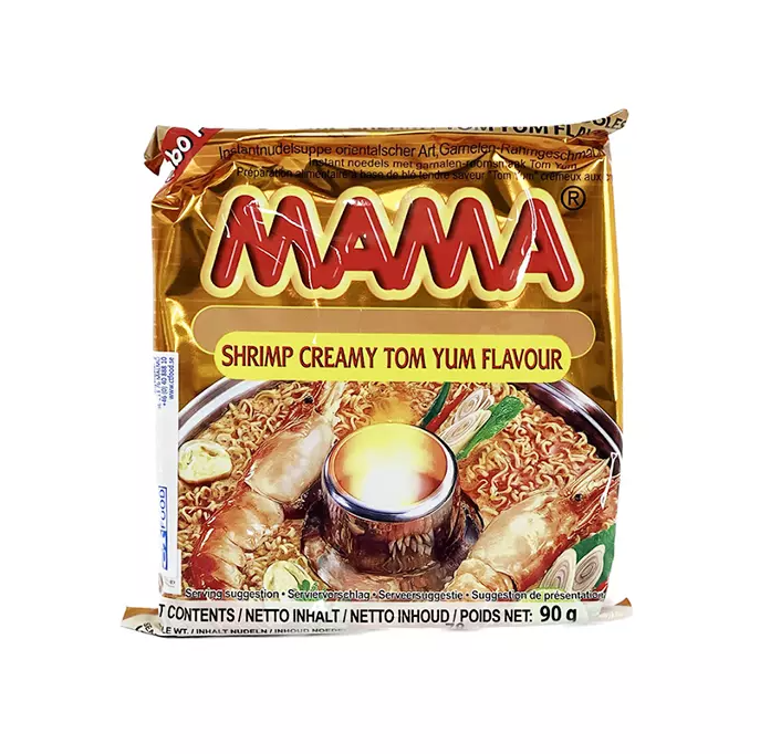 Snabbnudlar Creamy Tom Yum Smak 90g Mama Thailand