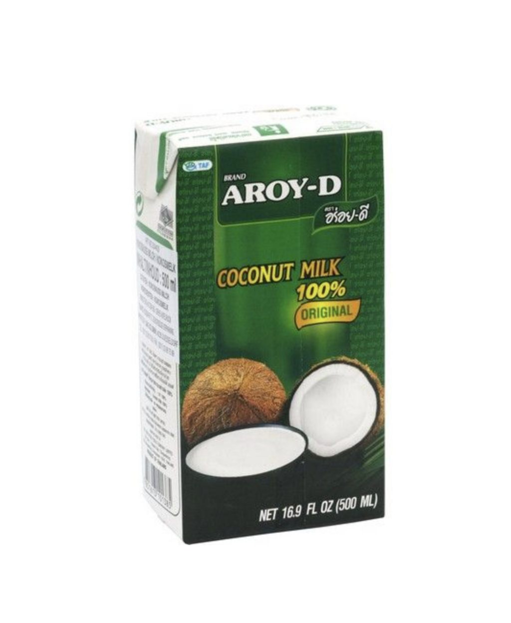 Coconut Milk UHT 17.5% 500ml Aroy-D Thailand