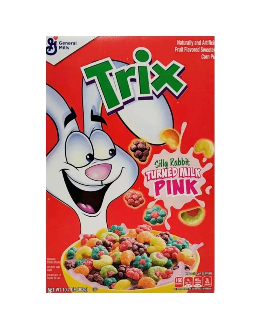 Cereals Trix 6 Fruity Shapes 303g General Mills US