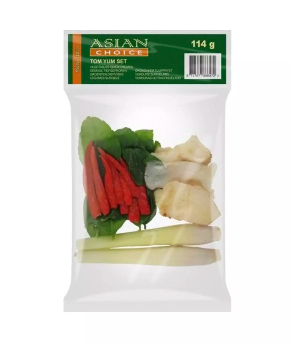 Tom Yum Set Frozen 114g Asian Choice Thailand