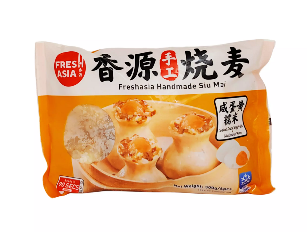Dumpling/Siu Mai Med Salt Ägg 300g Freshasia Kina