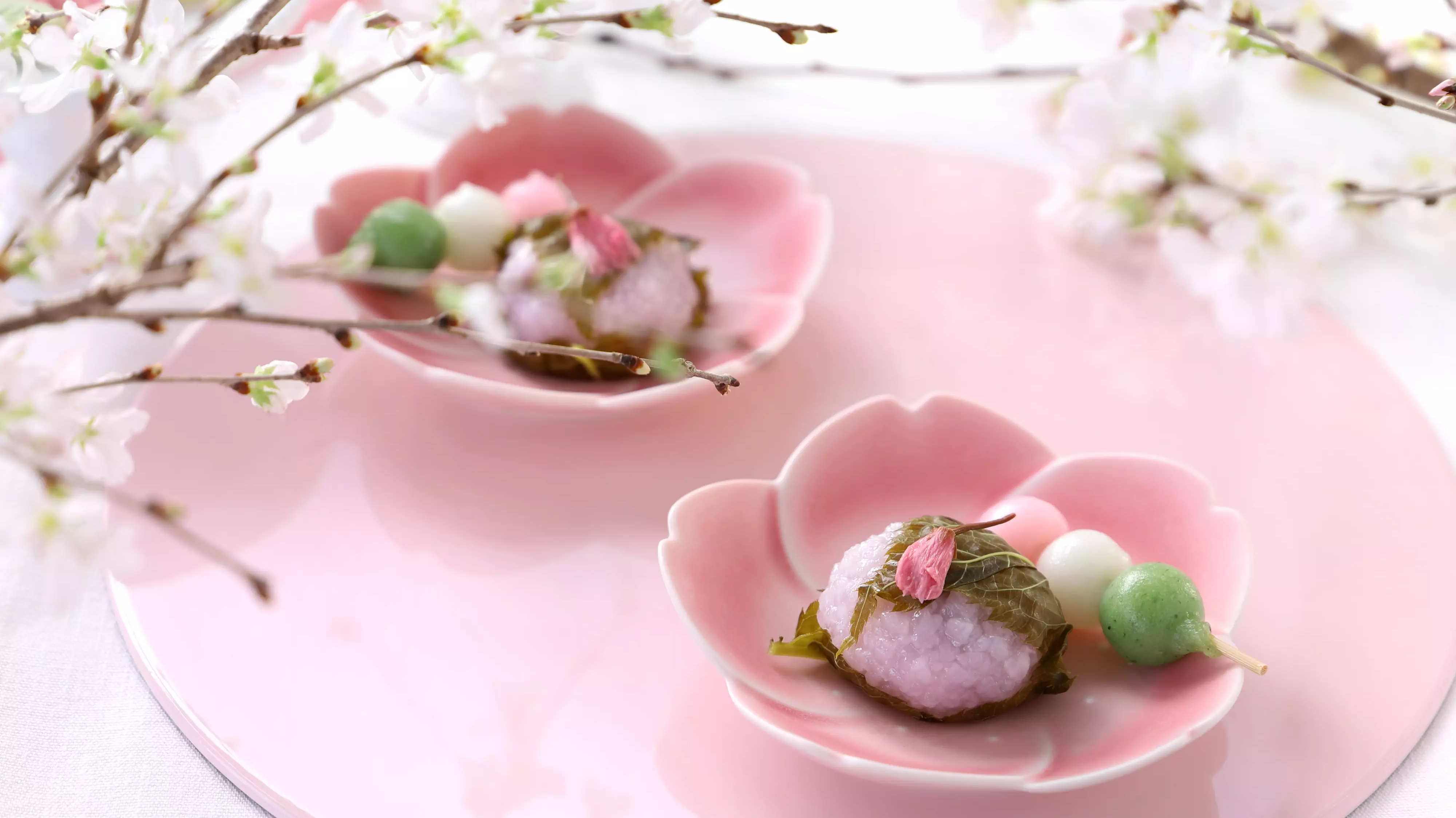 Japanese sweet mixed selection