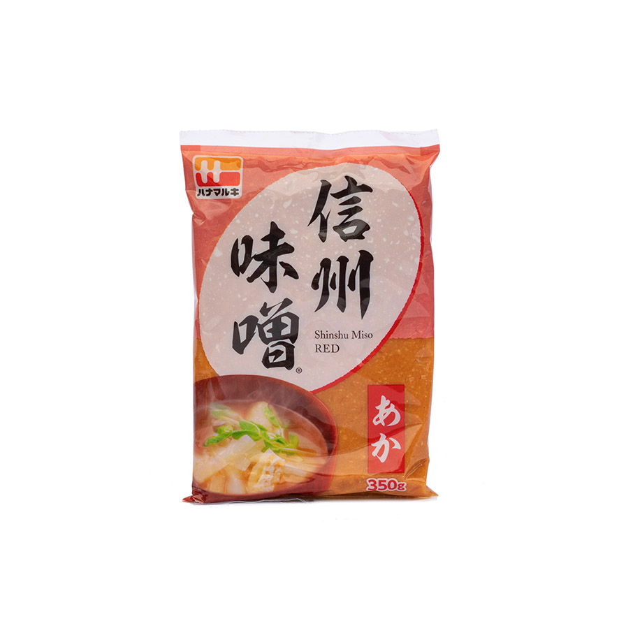 Misopasta Röd 350g Hanamaruki Shinshu Aka