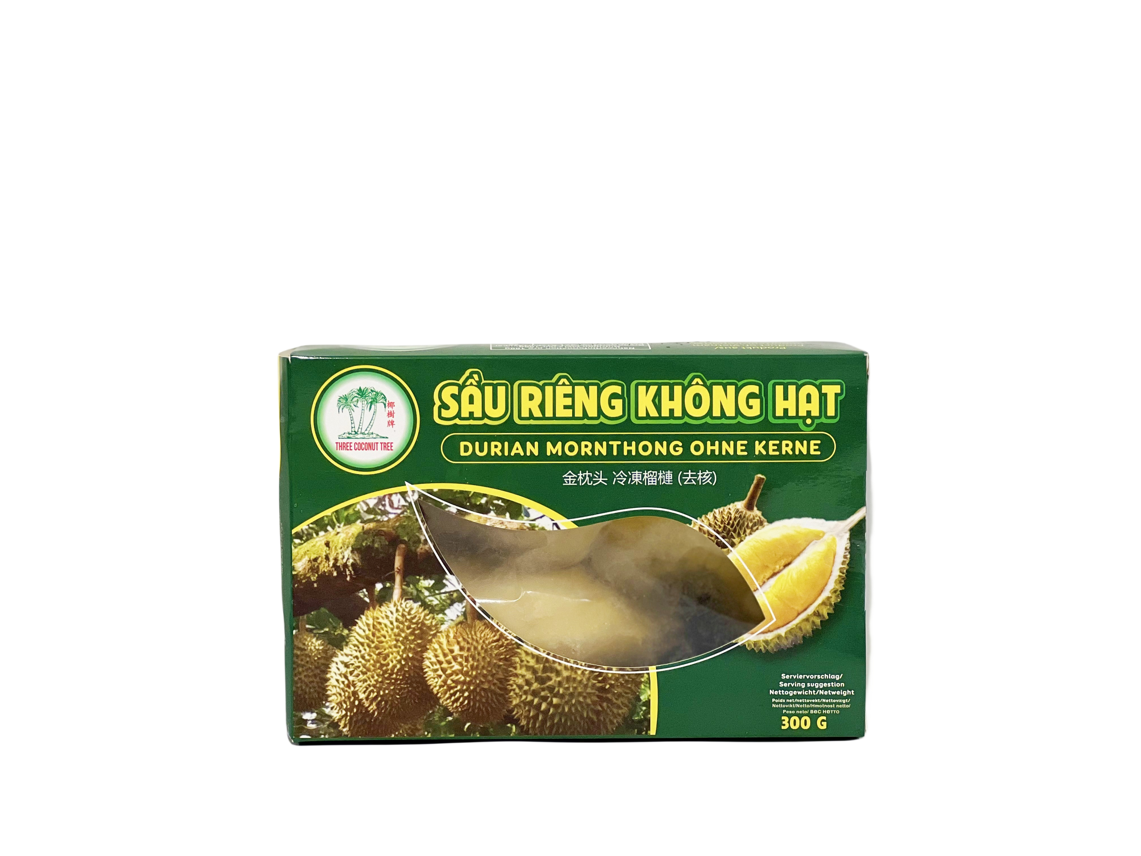 Durian Mornthong Seedless Frozen 300g - TCT Vietnam