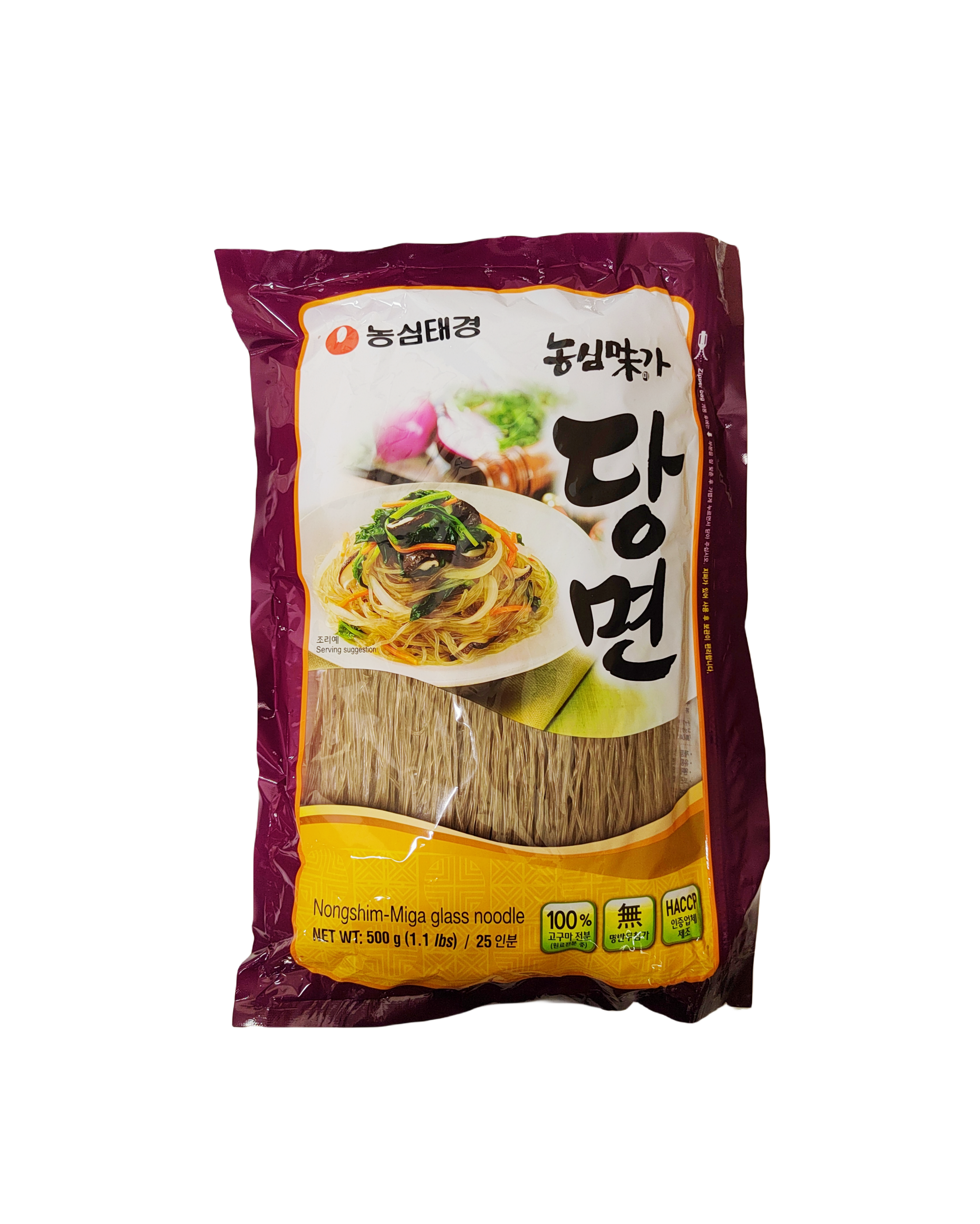 Sweet potato noodles 500g Nongshim Korea
