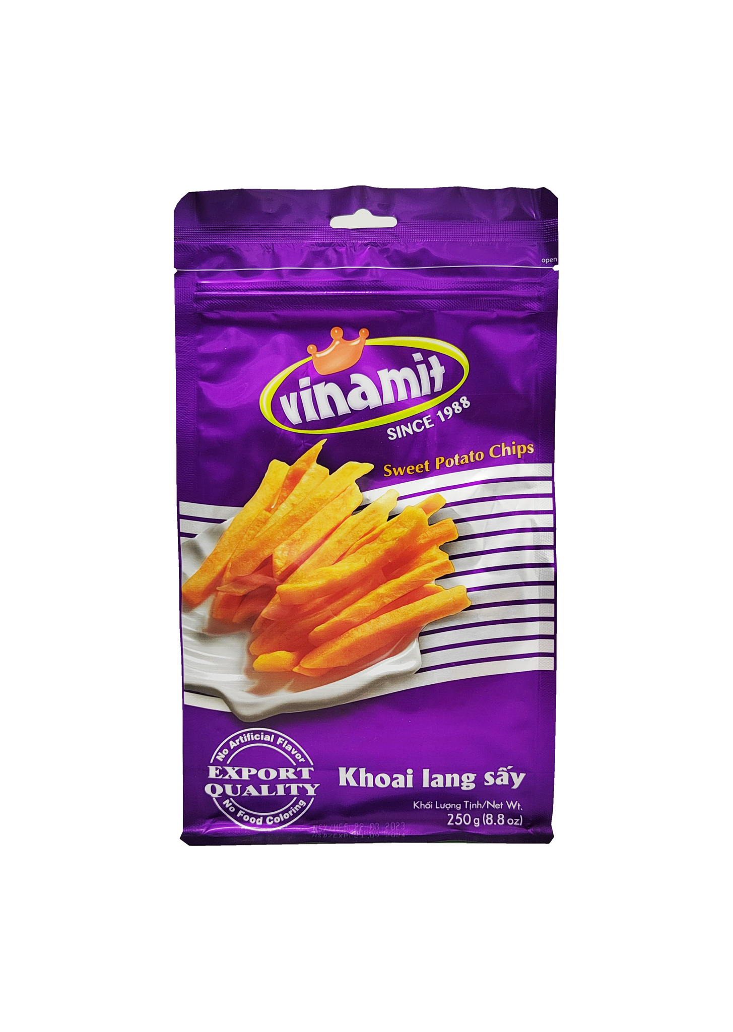 Dried Sweet Potato/Khoai Lang Say 250g VINAMIT Vietnam