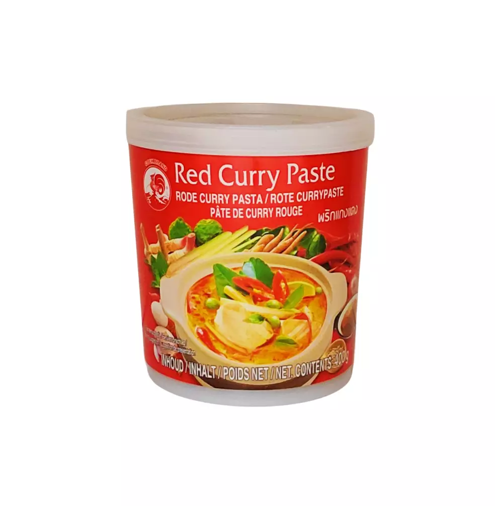 Red Curry Paste 400g Cock Thailand