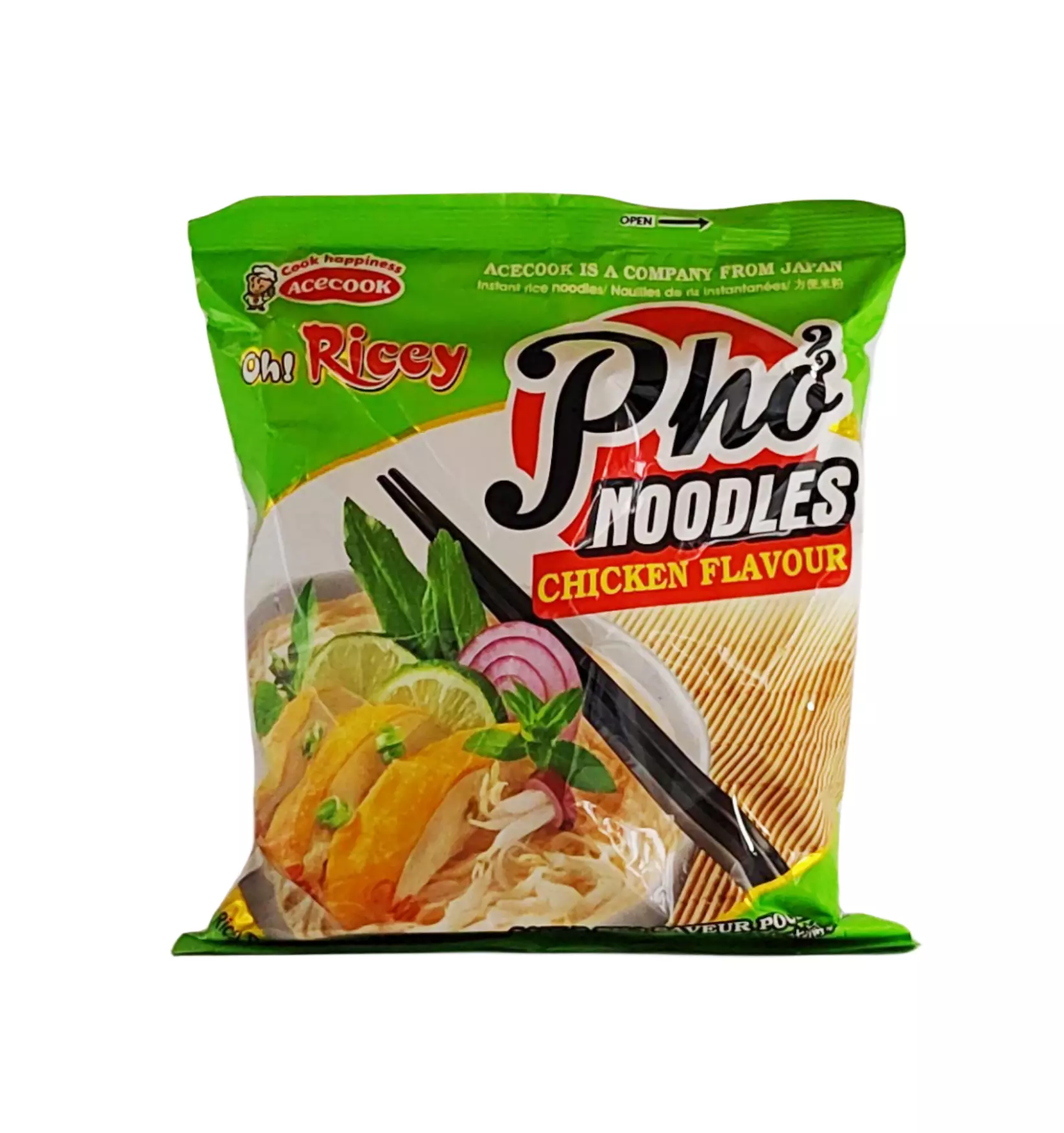Instant Rice Noodles Chicken 70g Acecook Vietnam