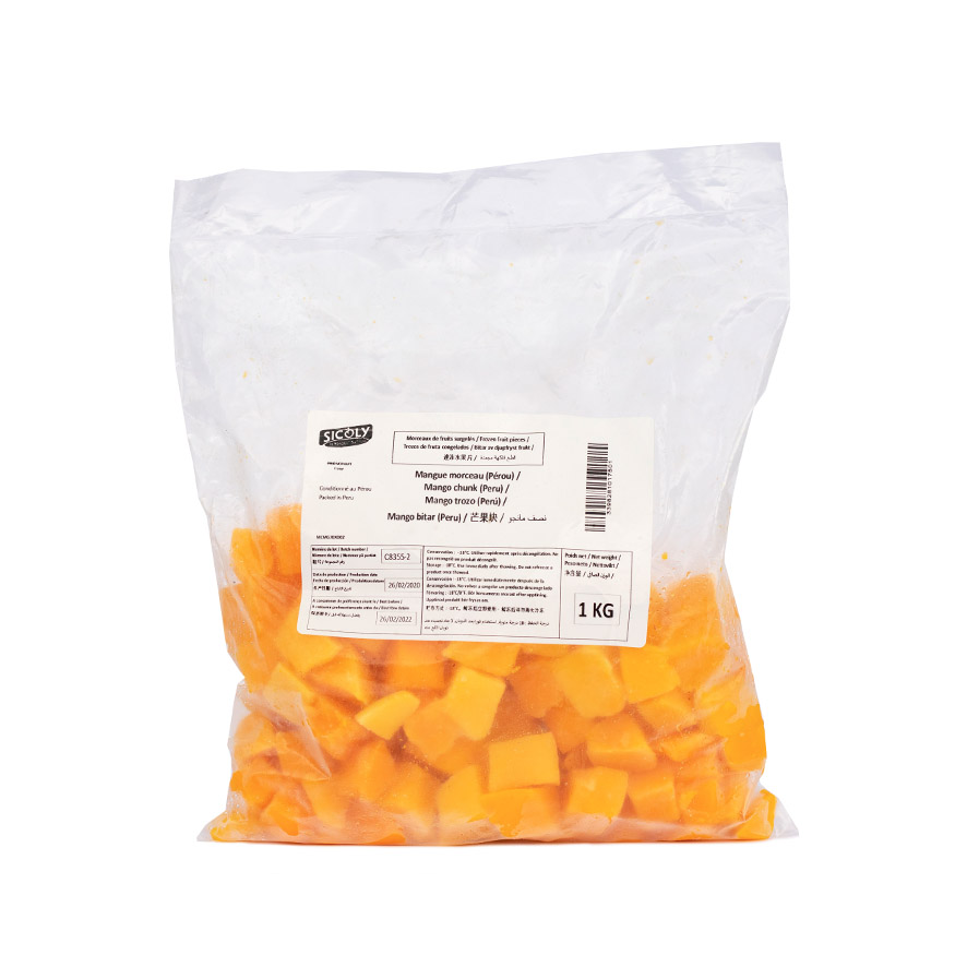 Mango Chunk 1kg - Sicoly France
