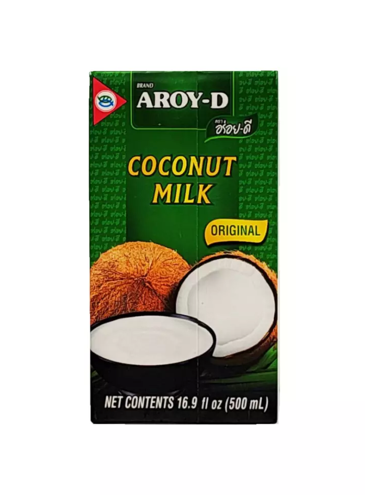 Kokosmjölk UHT 17,5% 500ml Aroy-D Thailand