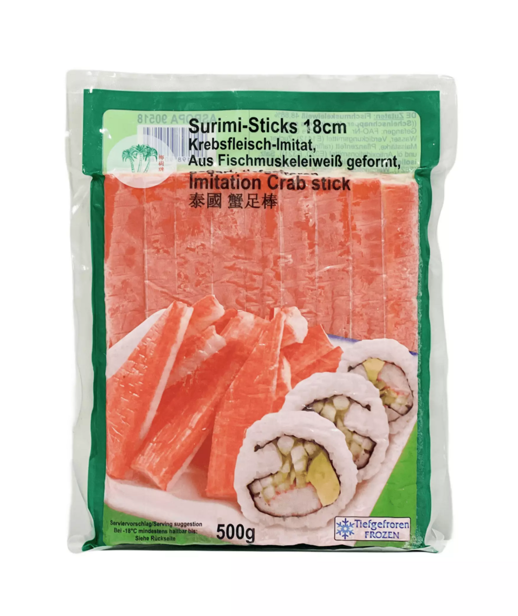 Surimi Stick 18cm Frozen 500g TCT Thailand