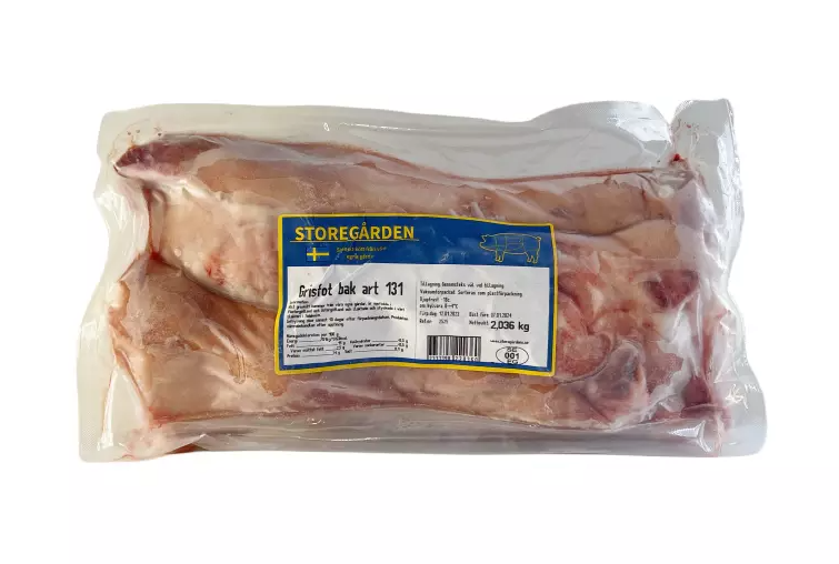冷冻猪蹄 约2kg 瑞典