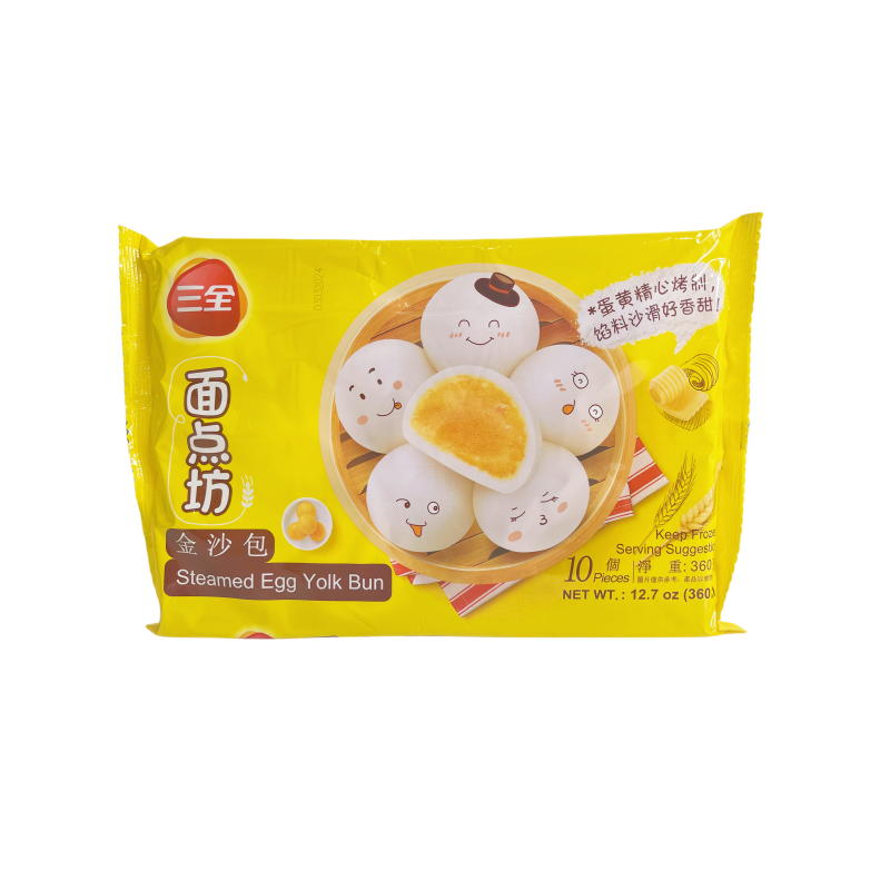 Bun With Salted Egg Custard Frozen 360g SQ China