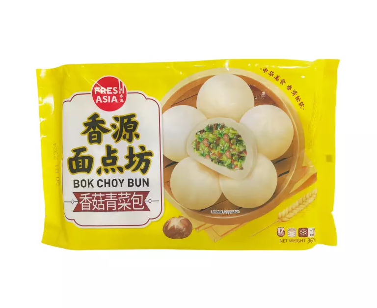 面点坊香菇青菜馅包 360g 香源 中国