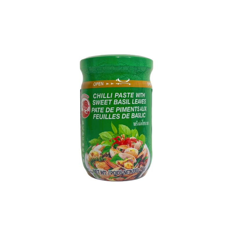 Chili Pasta With Sweet Basil 200g Cock Thailand