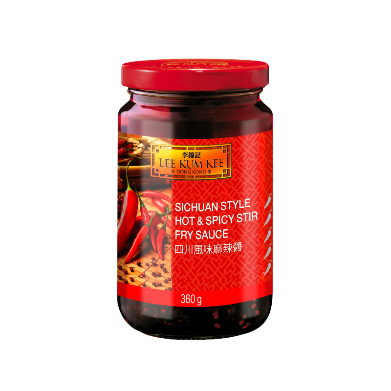 Sichuan Style Spicy Sås 360g Lee Kum Kee Kina