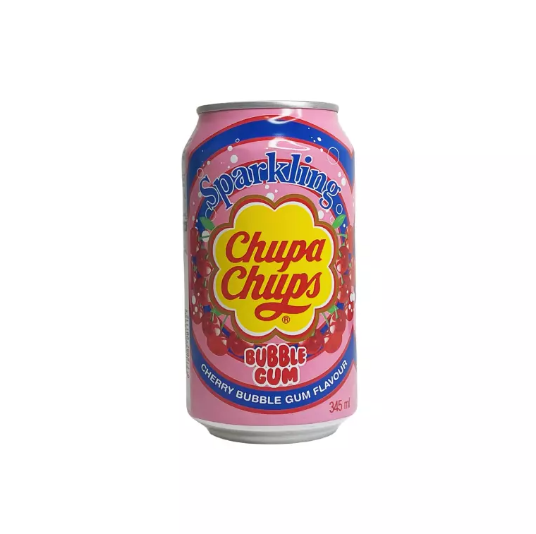 苏打 泡泡糖樱桃风味 345 毫升 Chupa Chupa 韩国